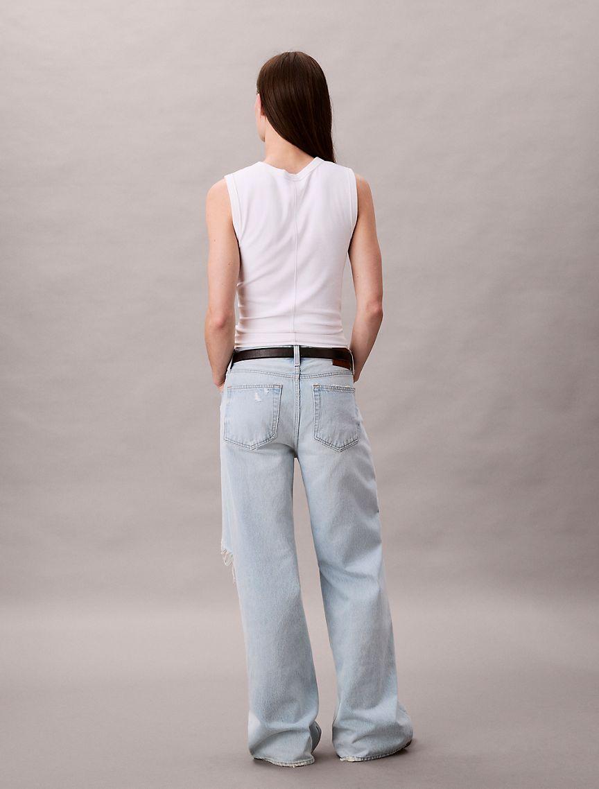 Low Rise Baggy Jeans Product Image