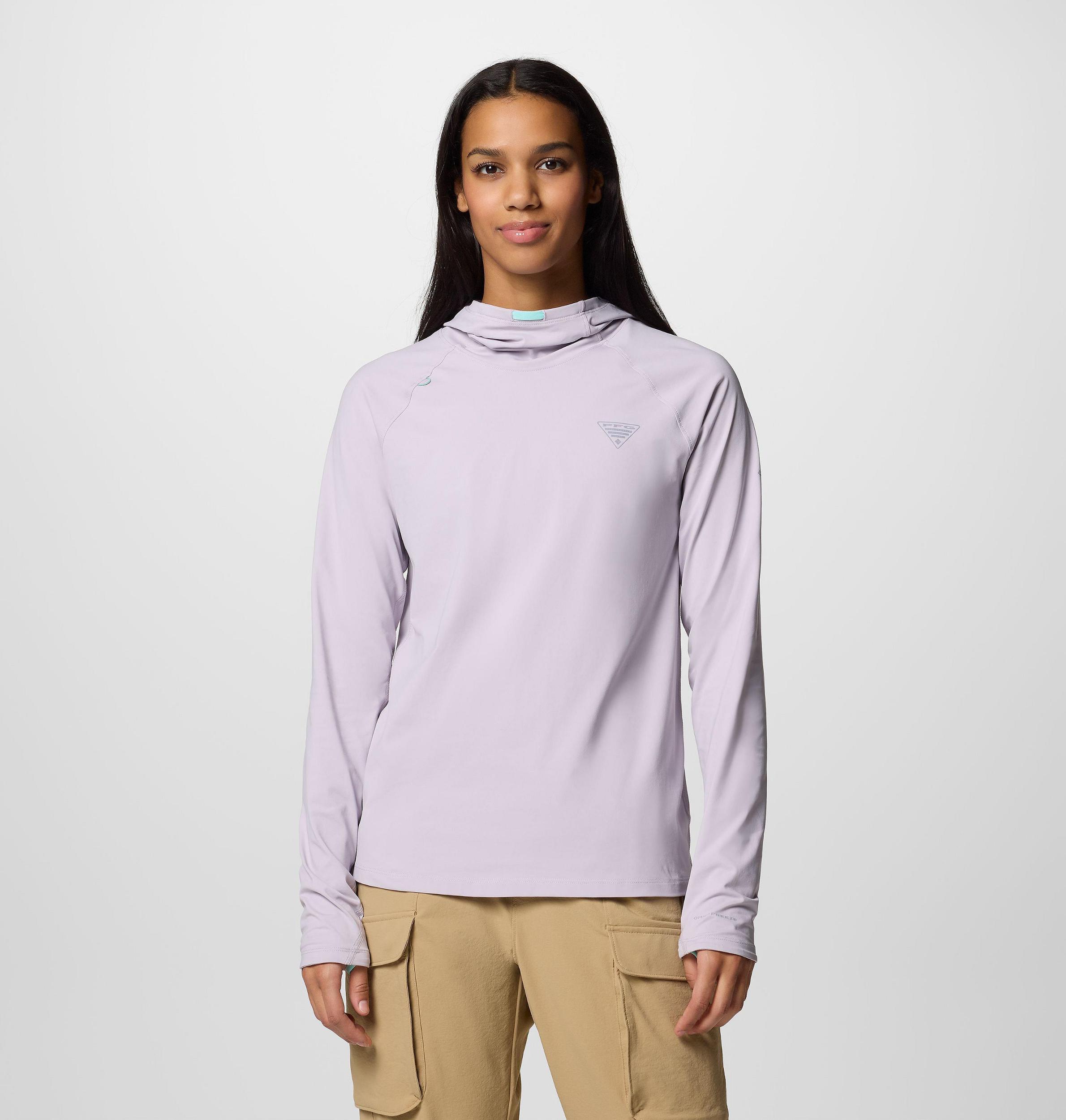 Columbia Womens PFG Wild Cast Sun Hoodie- Product Image