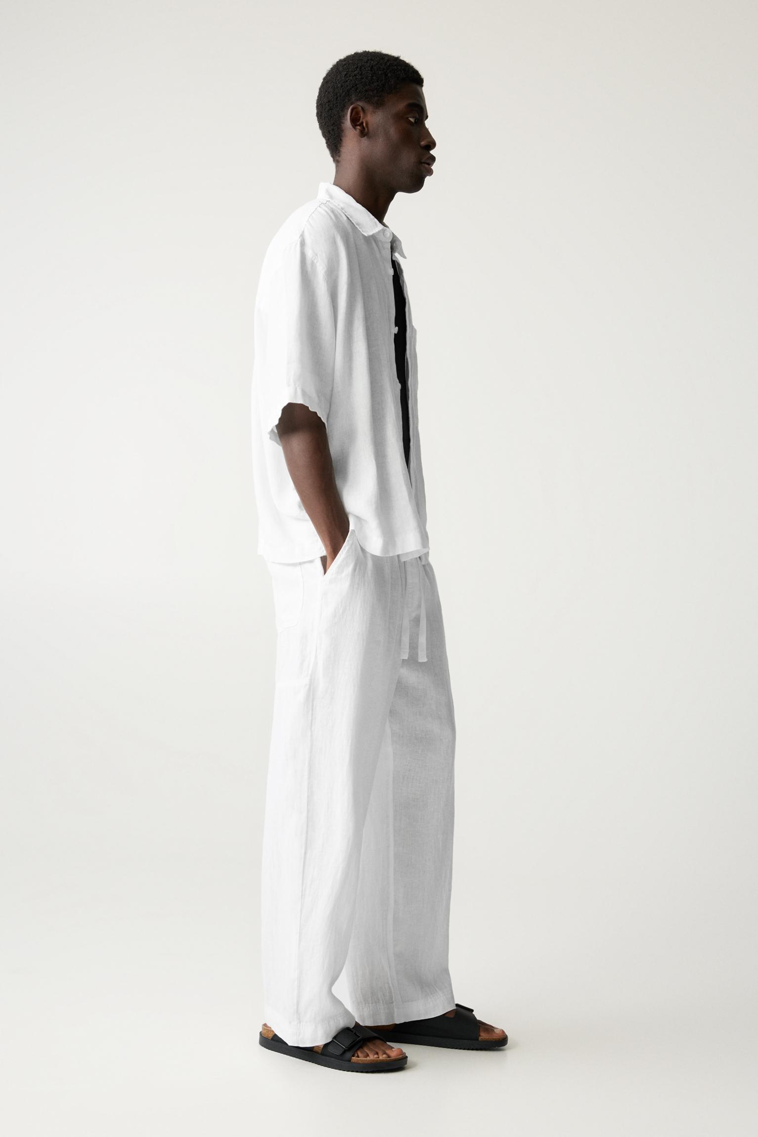 Linen joggers Product Image