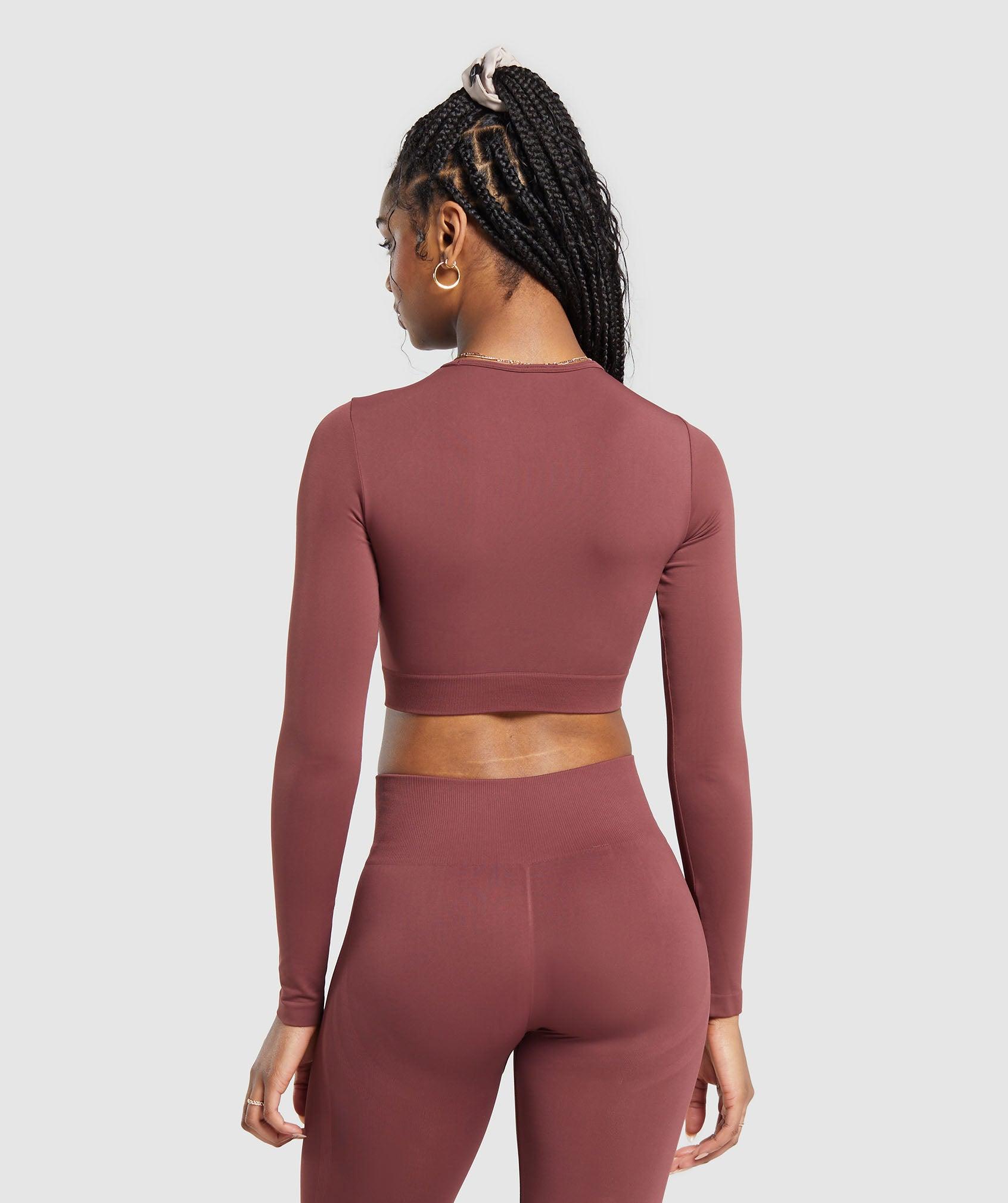Everyday Seamless Long Sleeve Crop Top Product Image