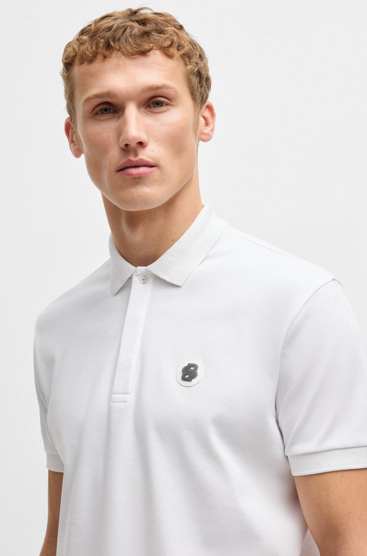 Paddy polo shirt in cooling cotton Product Image