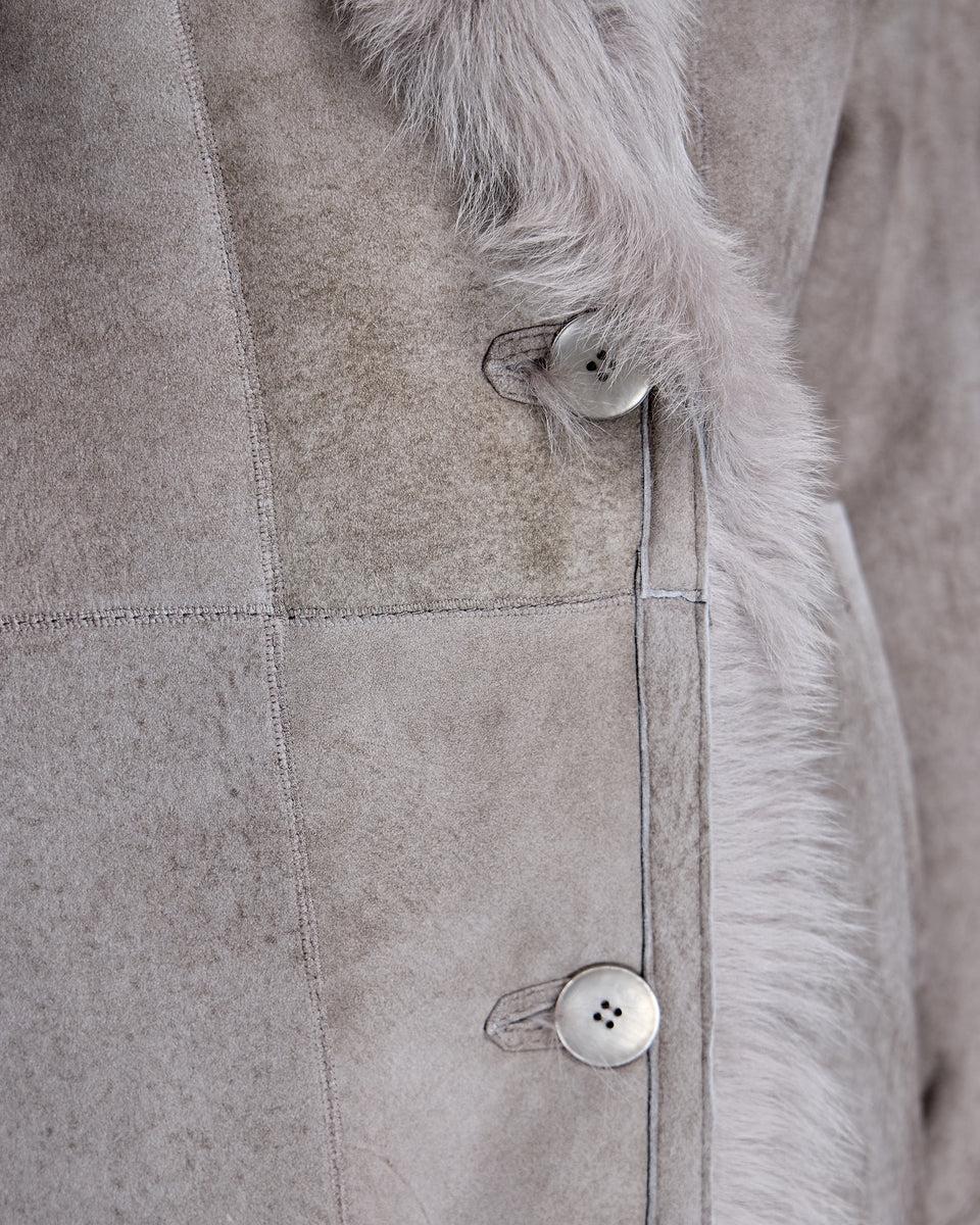 Julia & Stella by Maximilian Reversible Shearling Jacket-Maximilian Product Image