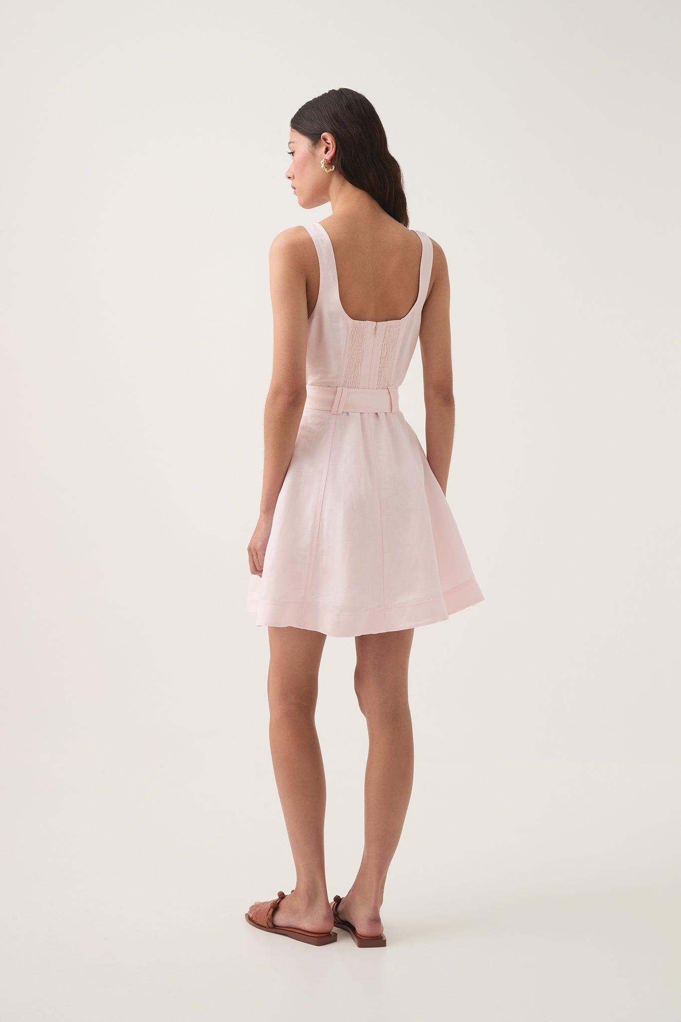 Clay Belted Mini Dress Product Image