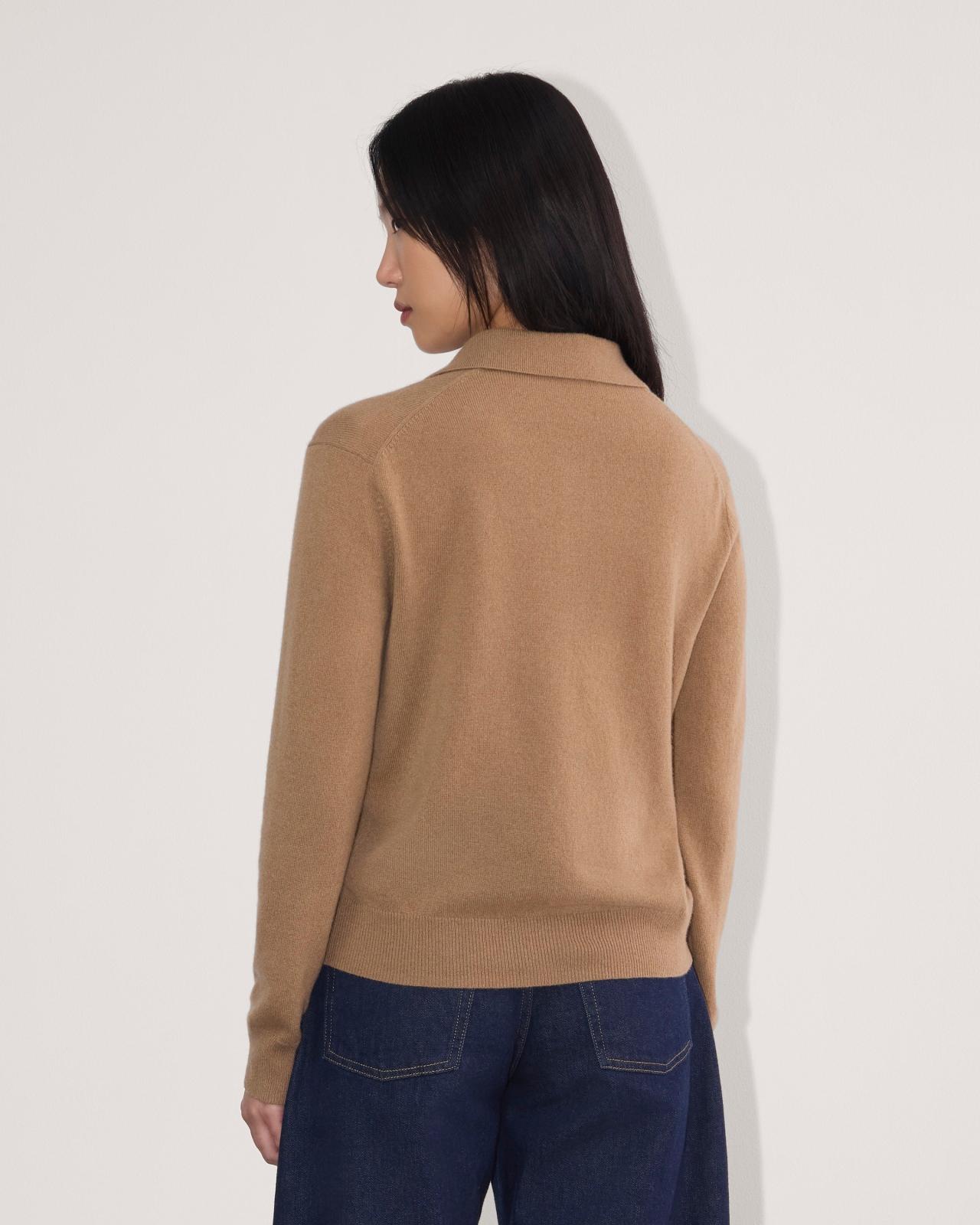 Womens Classic Polo in Cashmere Sweater by Everlane Product Image