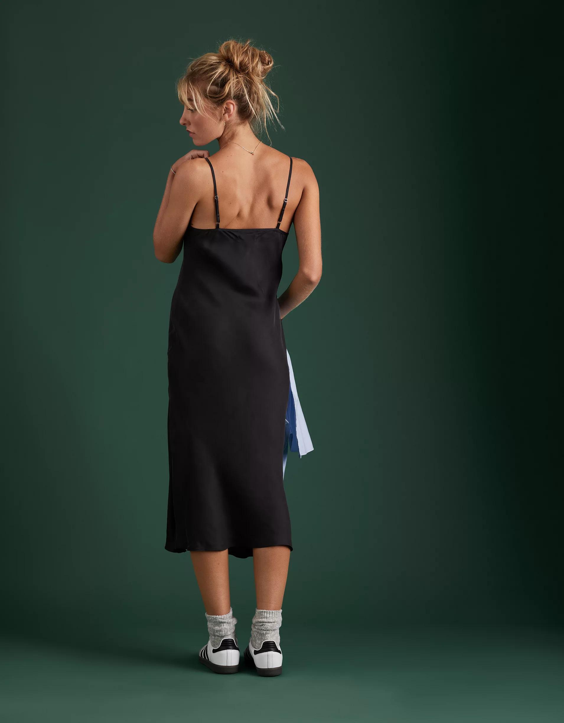 AE77 Premium Slip Dress Product Image