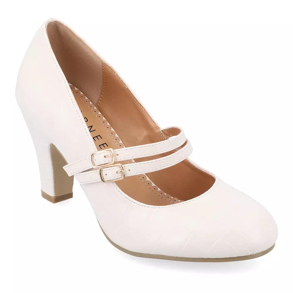 Journee Windy Women's Mary Jane High Heels,  Product Image