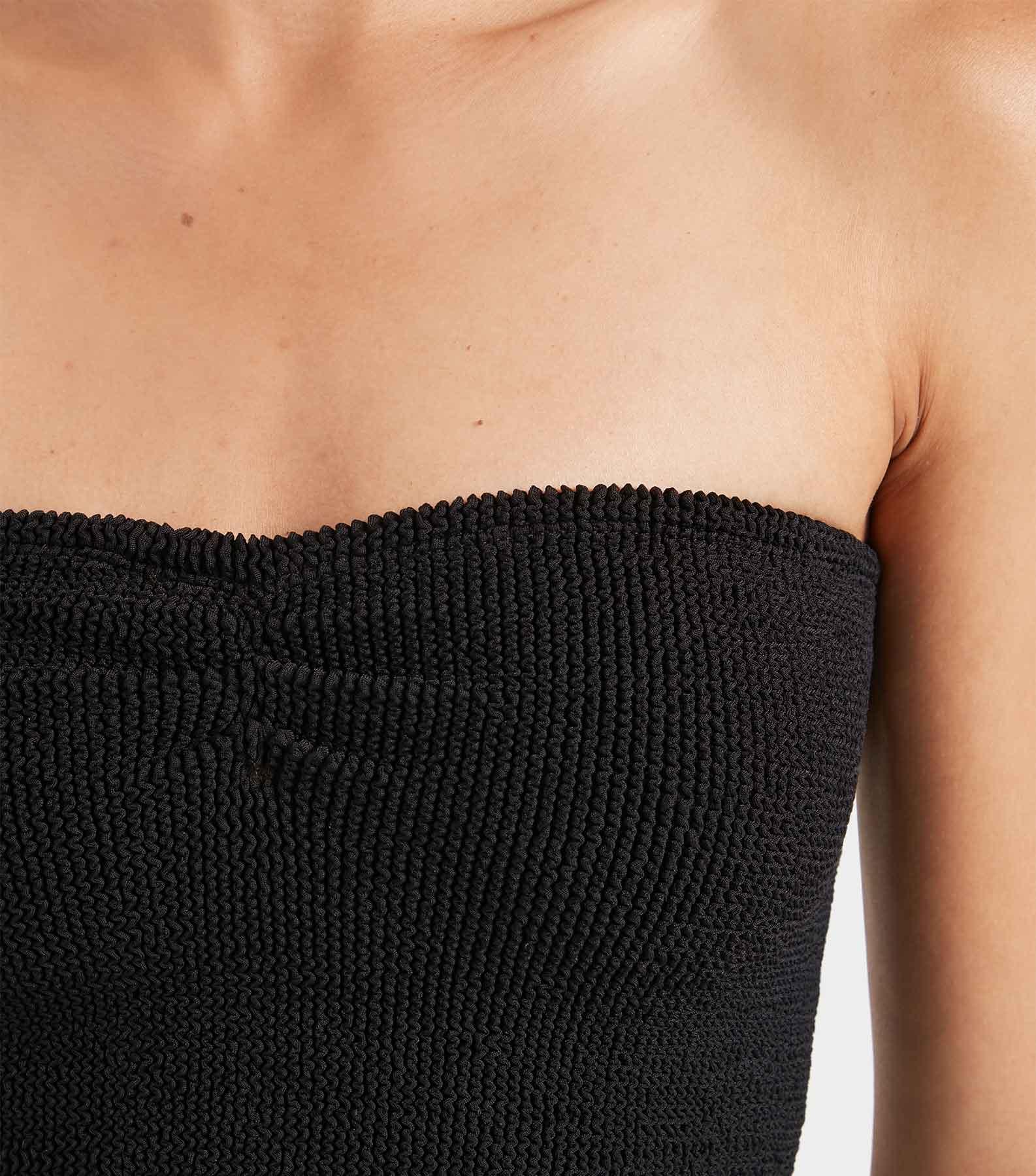 Mini Skirt/Tube Top - Black Product Image