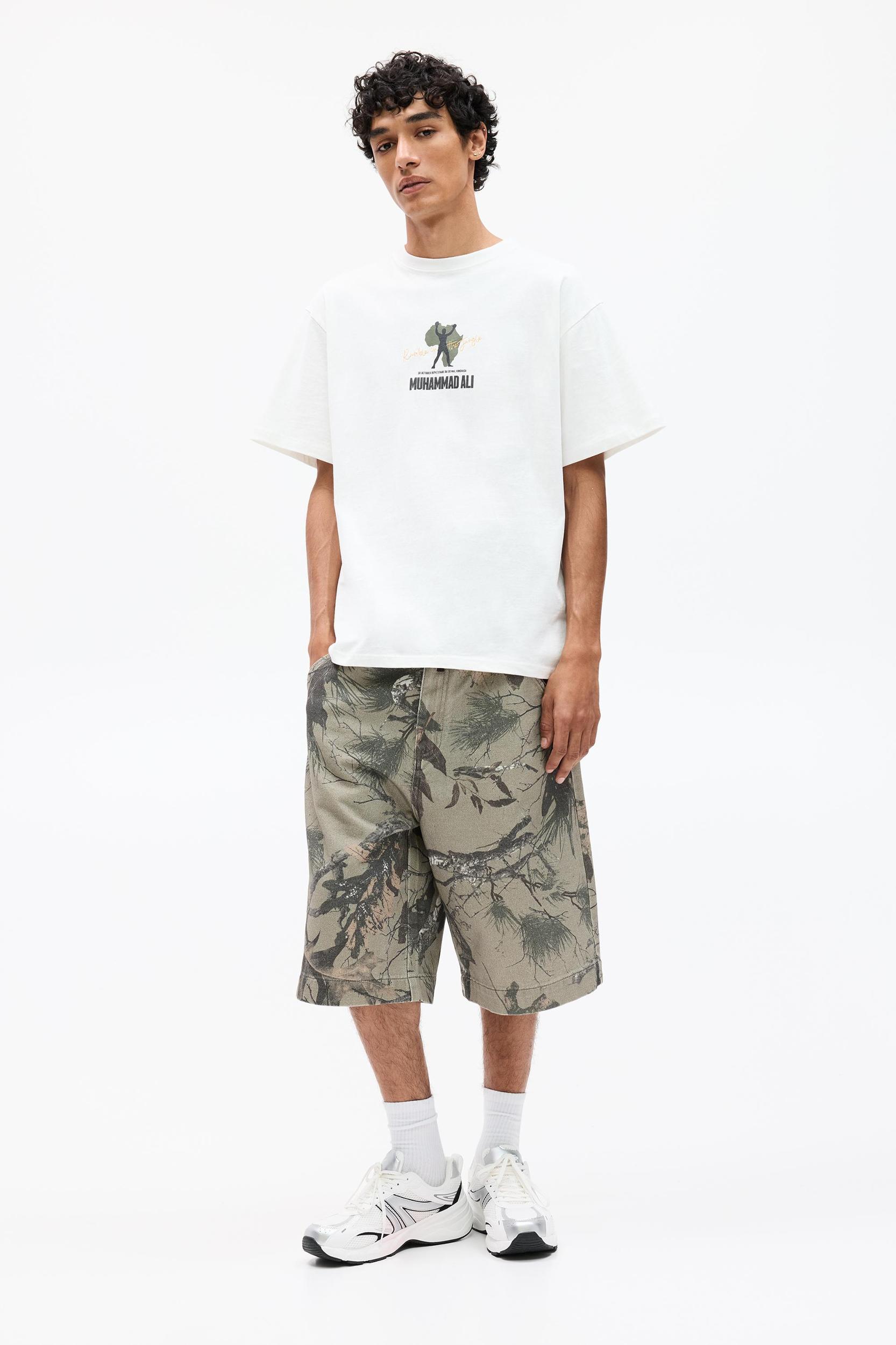 Muhammad Ali white T-shirt Product Image