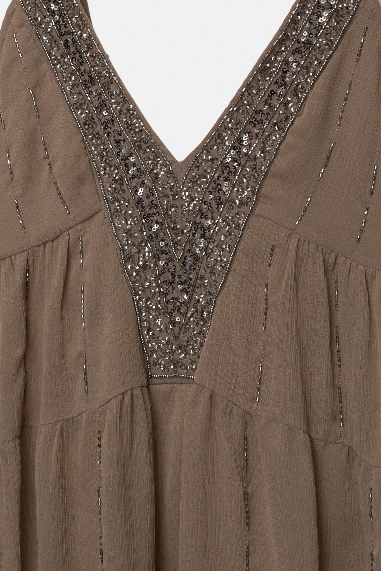 Short beaded dress Product Image