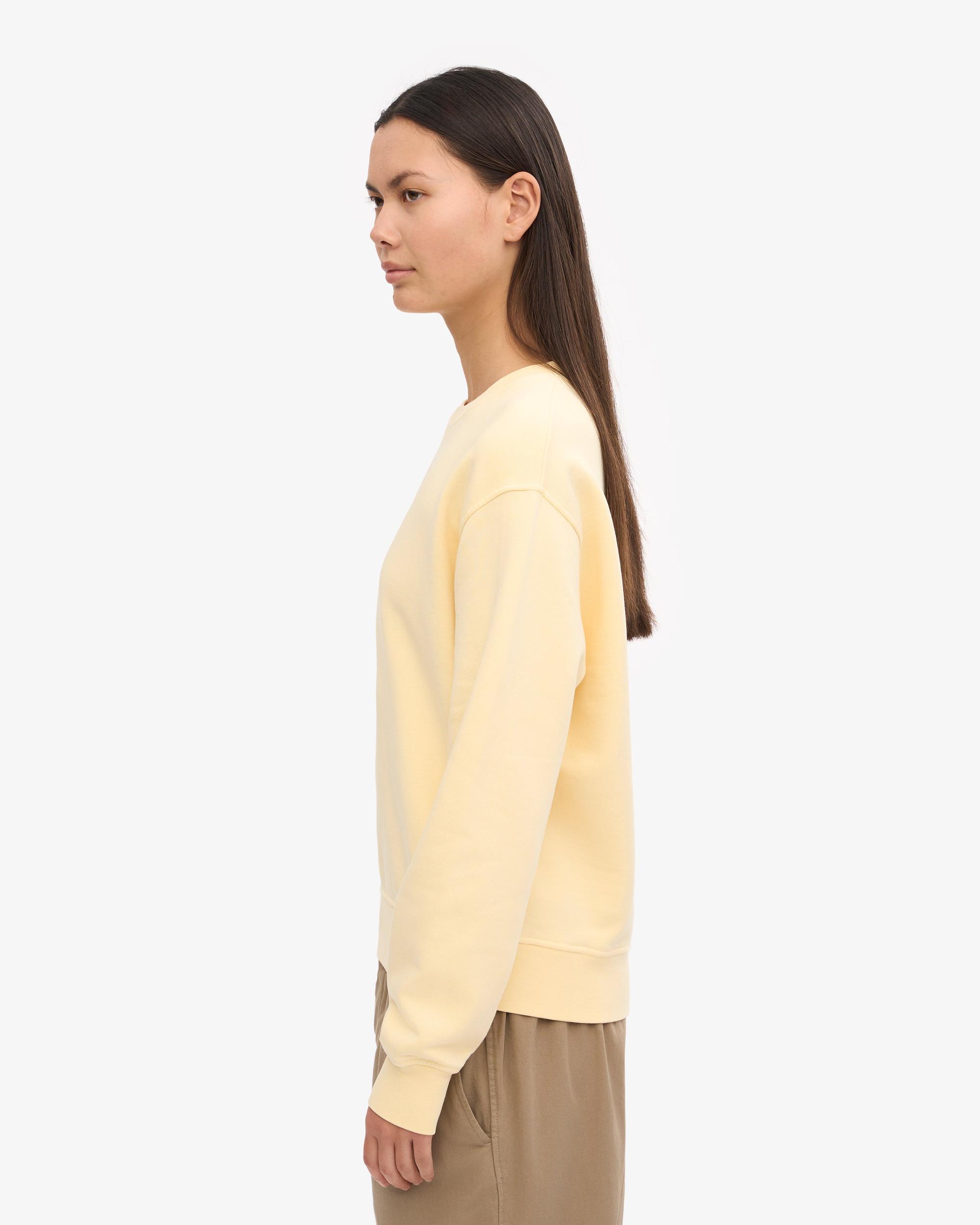 Women Classic Organic Crew - Soft Yellow Product Image