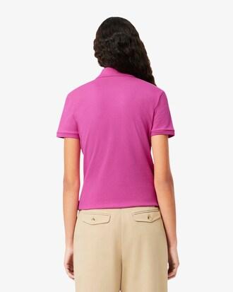 Women's L.12.D Slim Fit Stretch Mini Piqué Polo Product Image