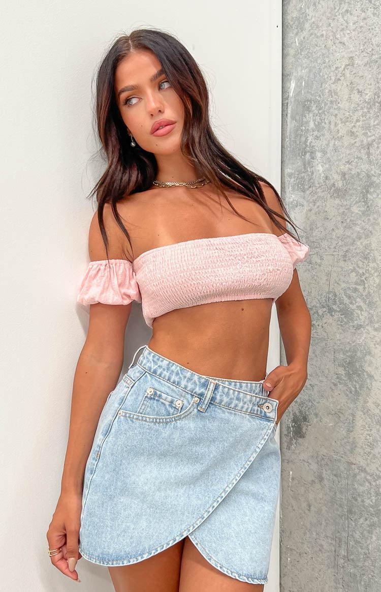 Molly Pink Crop Top Baby Product Image