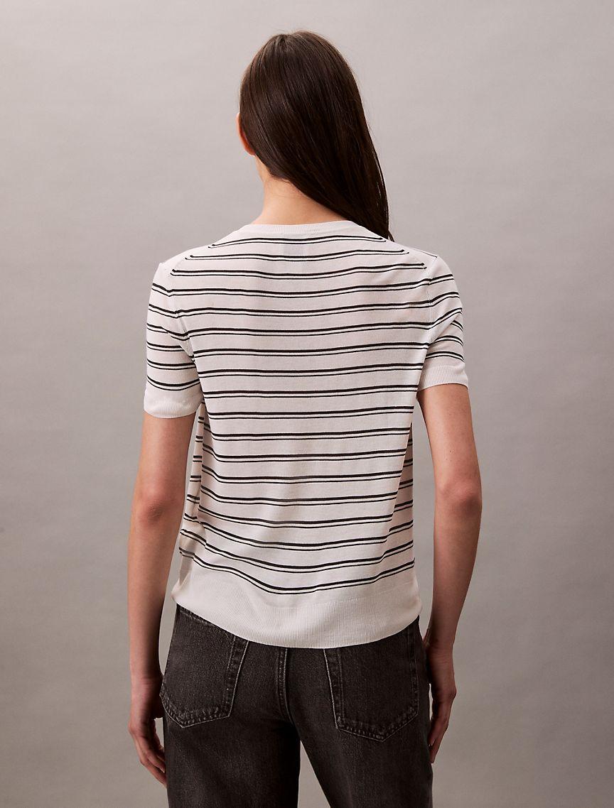 Viscose Short Sleeve Sweater  Product Image