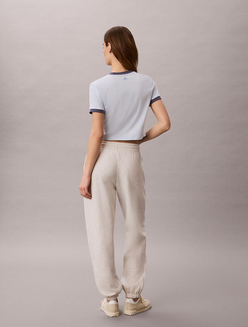 Logo Graphic Cropped Ringer T-Shirt Product Image