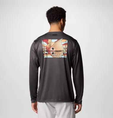 Columbia Mens Terminal Tackle PFG Fish Shine Long Sleeve Shirt- Product Image