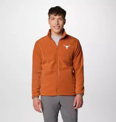 Columbia Men's Collegiate Flanker IV Fleece Jacket - Texas - Tall- Product Image