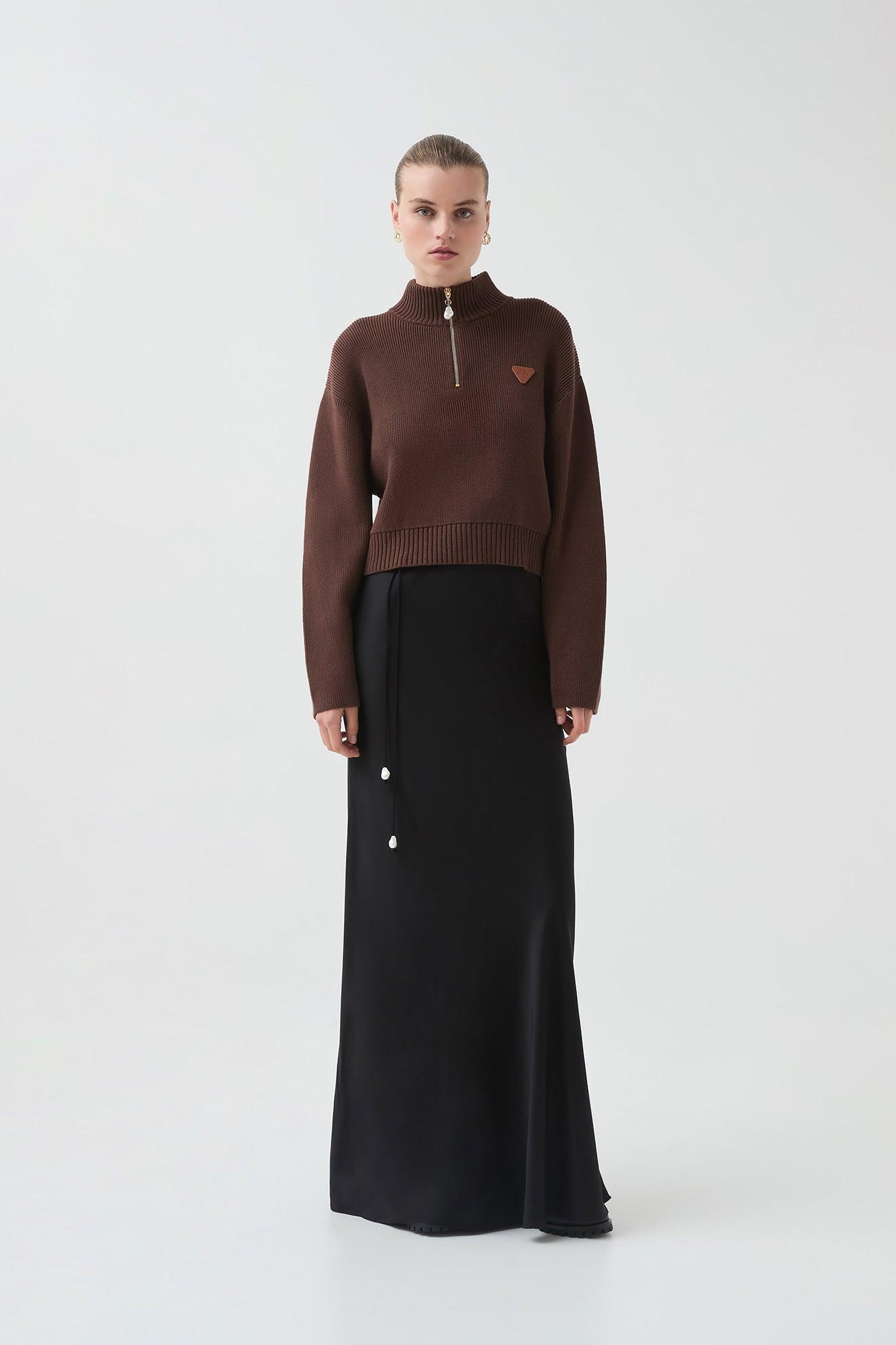 Naia 1/4 Zip Knit Product Image