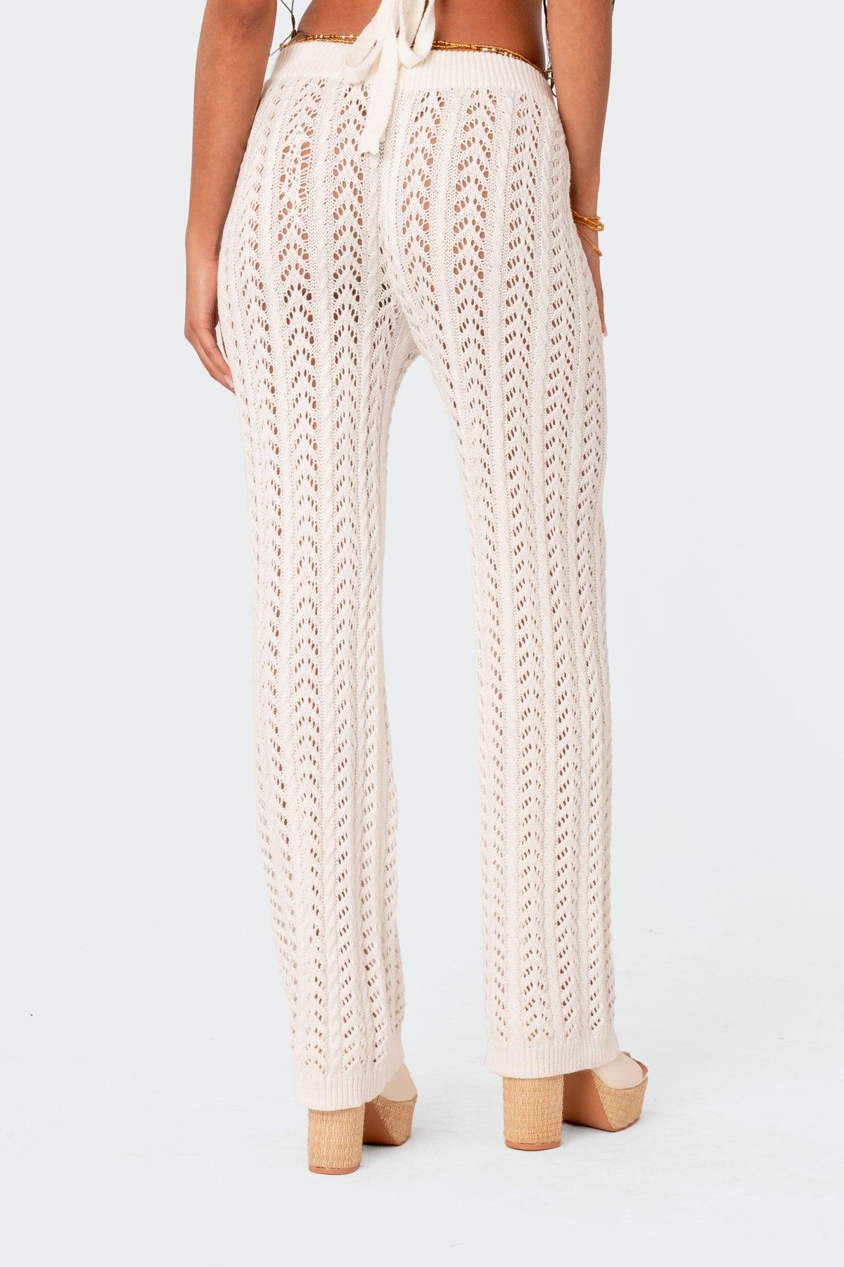 Hazel Crochet Pants Product Image