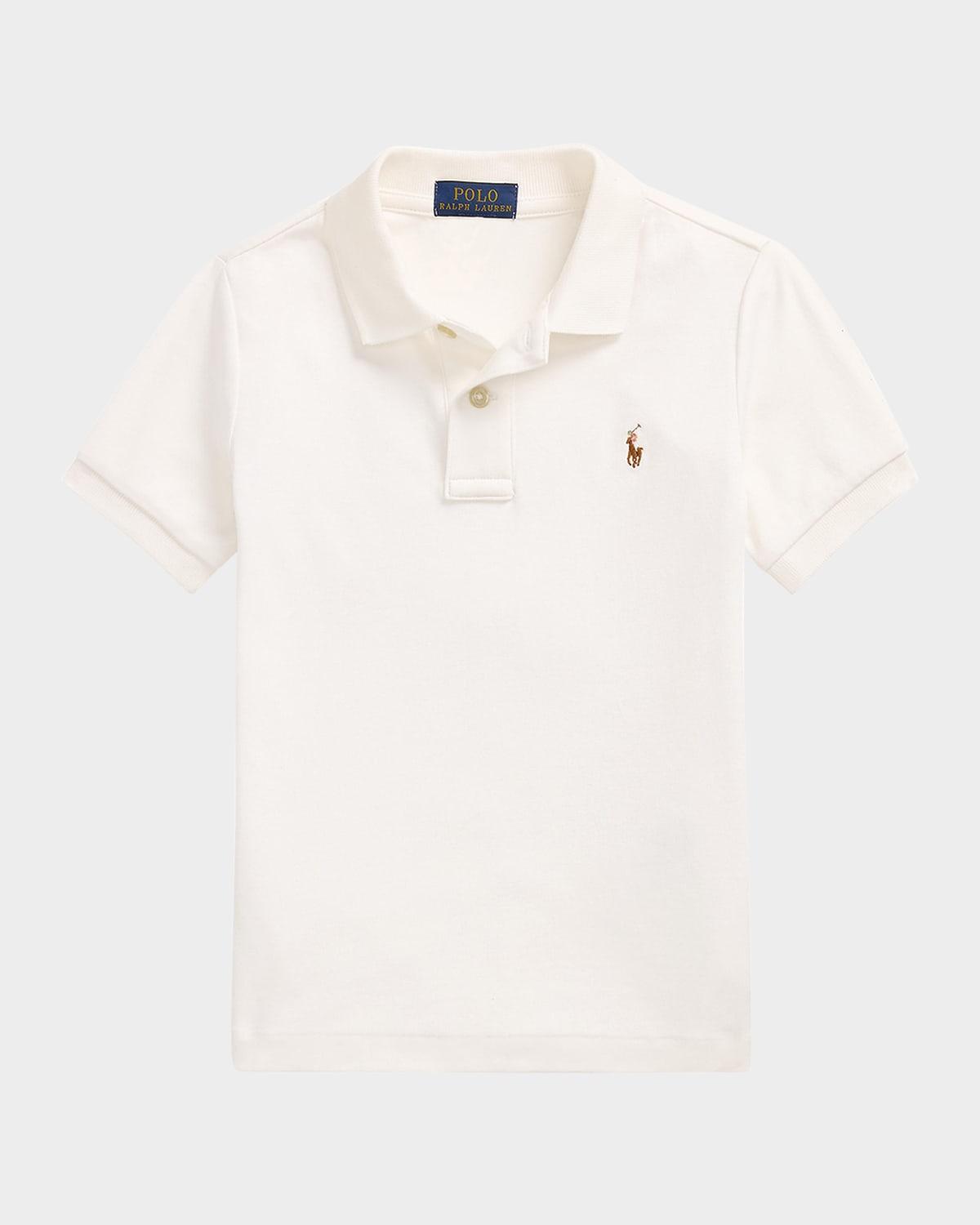 Boys Pony Embroidered Polo Shirt Product Image