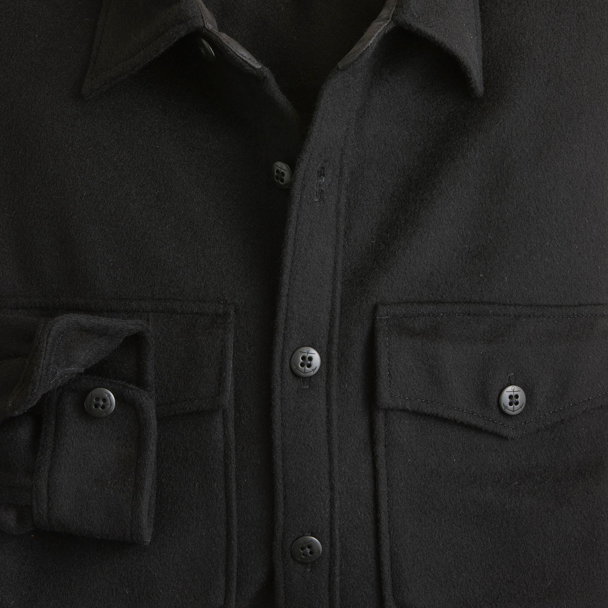 Wallace & Barnes CPO shirt in wool blend Product Image