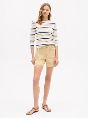 Stripe Boatneck T-Shirt Product Image