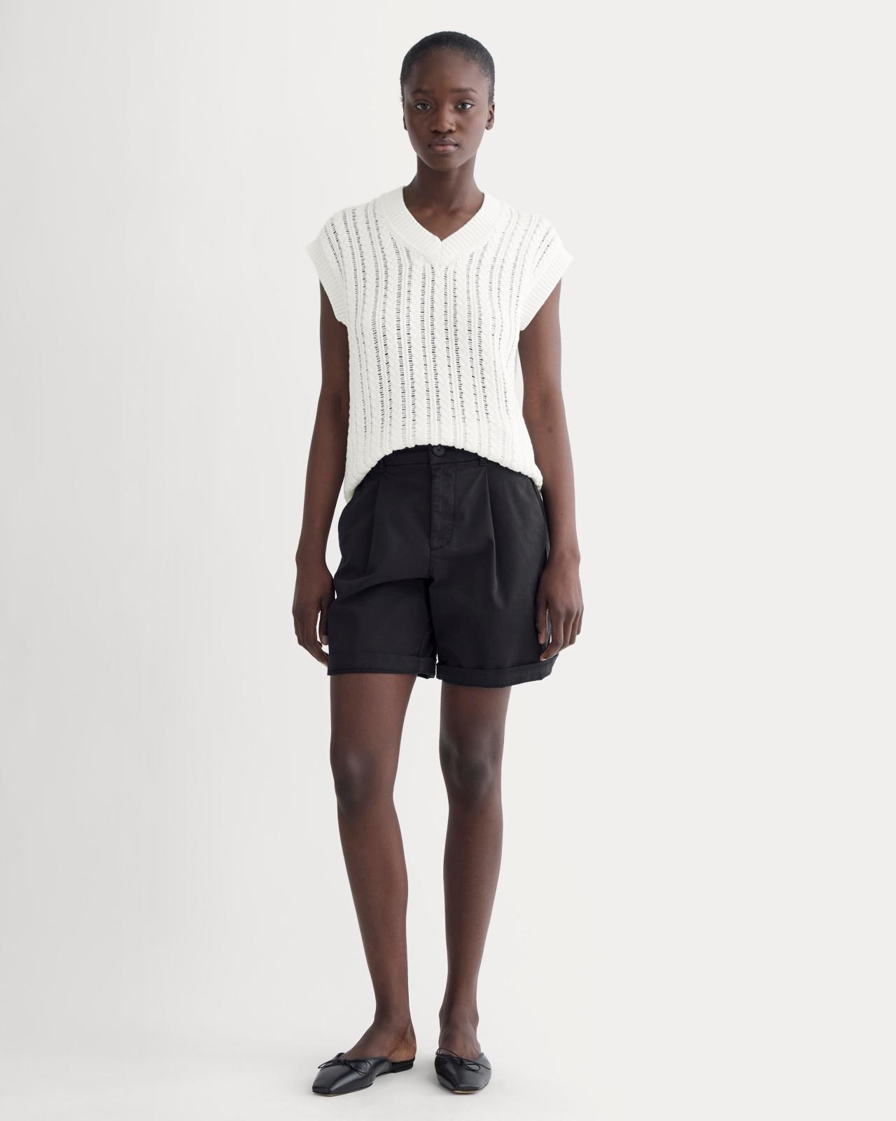 The Pleated Chino Short Product Image