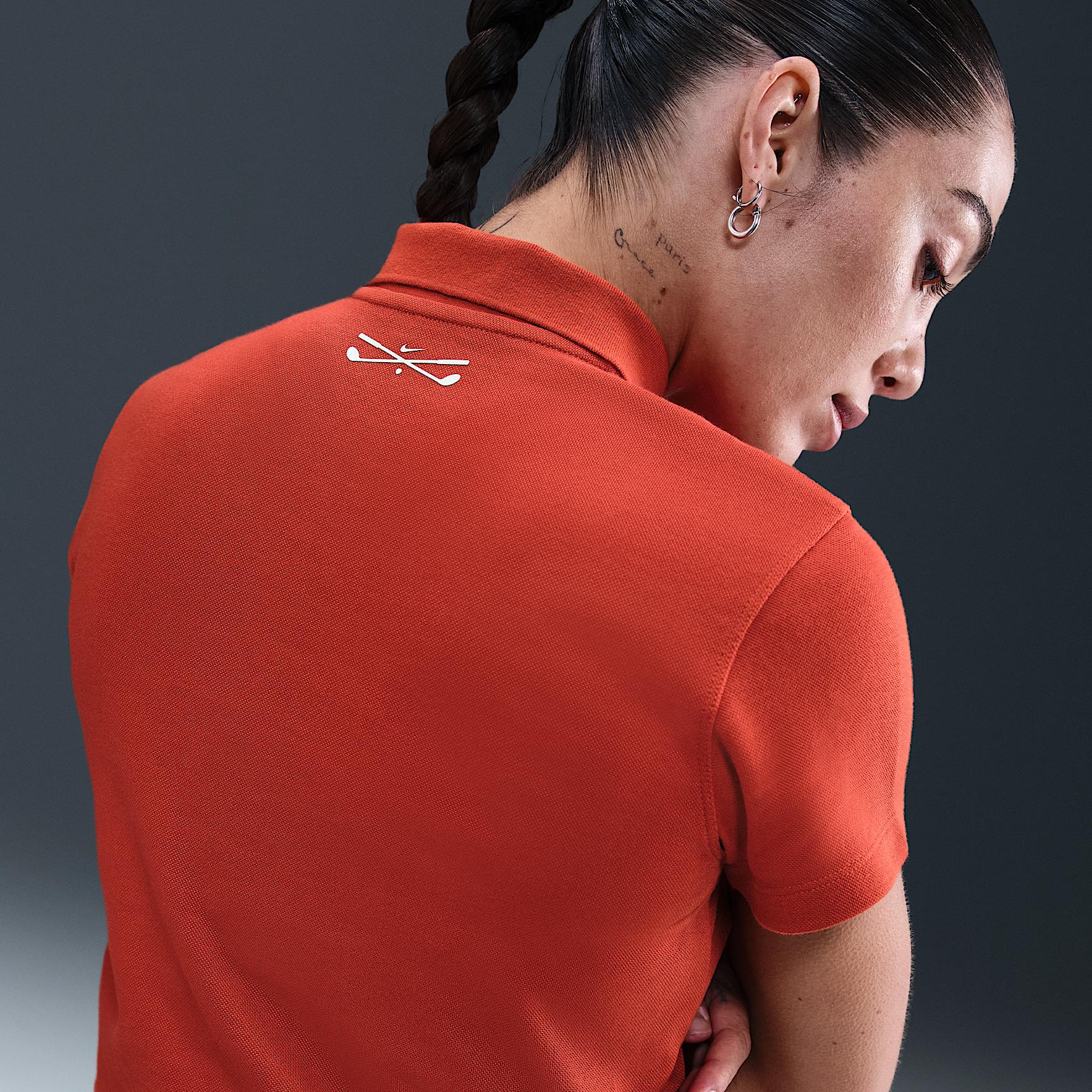 Nike Womens Short-Sleeve Golf Polo | IF8528-626 Product Image