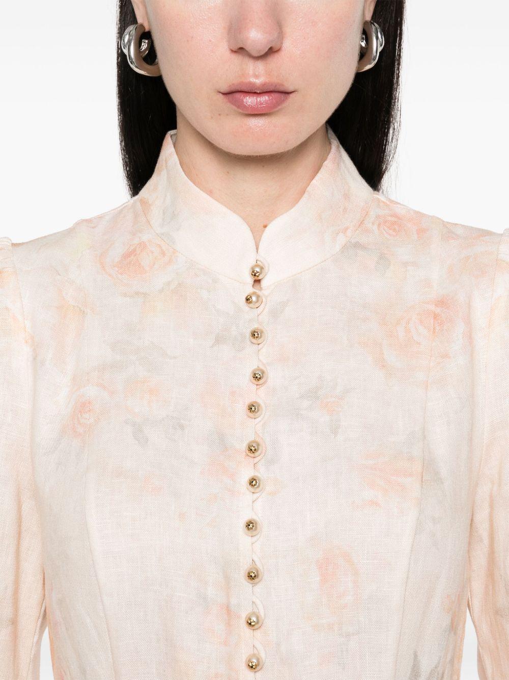 Crushed midi dress Product Image