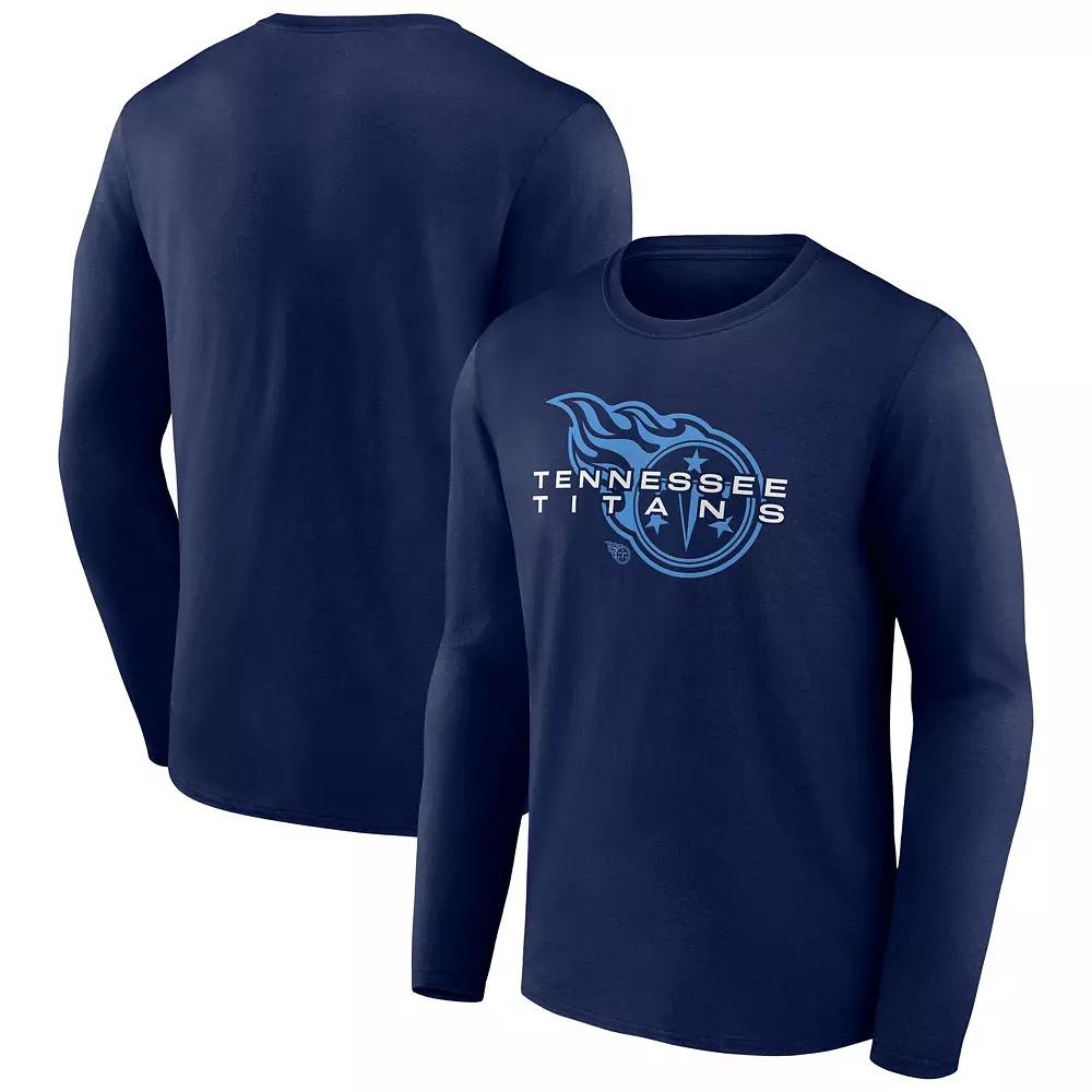 Mens Fanatics Branded Tennessee Titans Advance to Victory Long Sleeve T-Shirt Blue Product Image