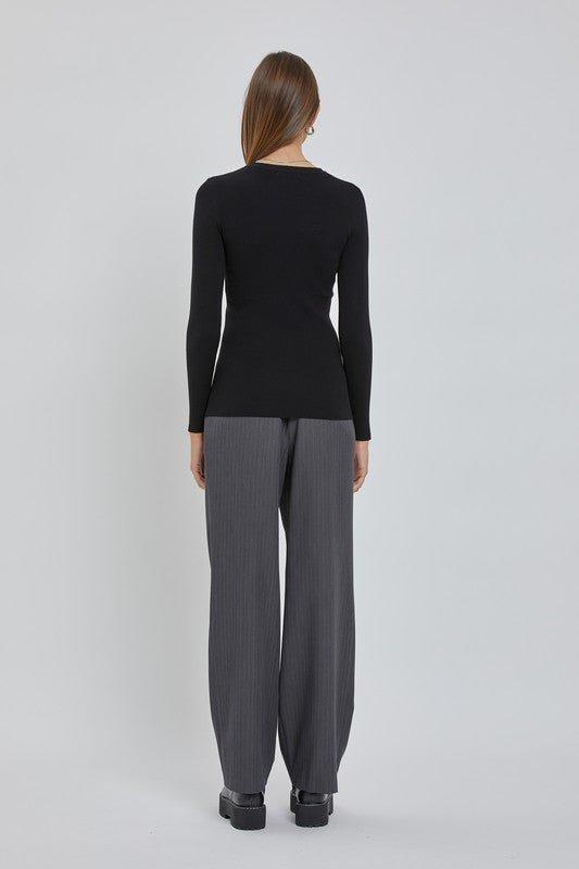 UB BASICS: MAKE YOUR CHOICE RIBBED TOP *FS Product Image