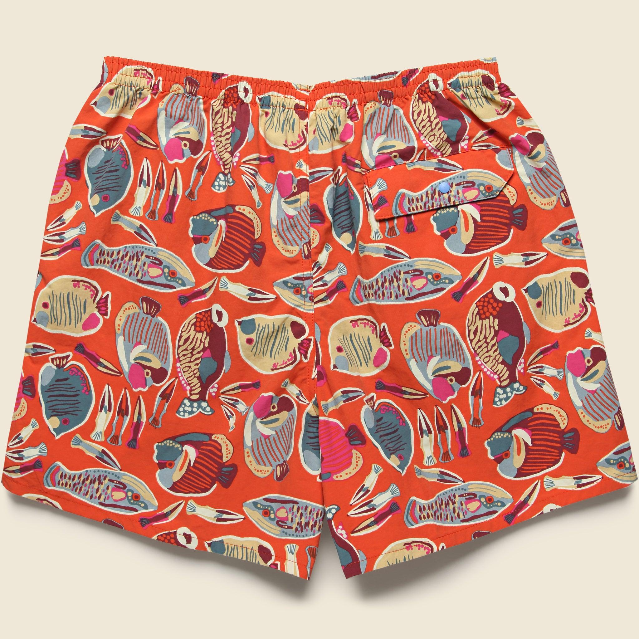 5" Baggies Shorts - Wrasse Pollinator Orange Product Image