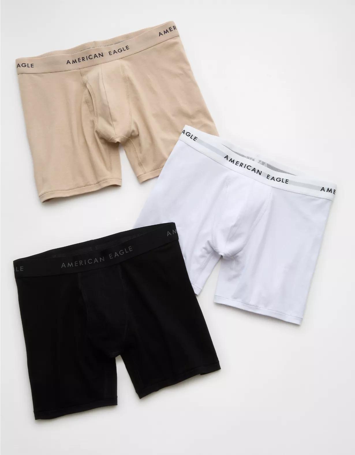 AEO Men's 6" Classic Boxer Brief 3-Pack Product Image