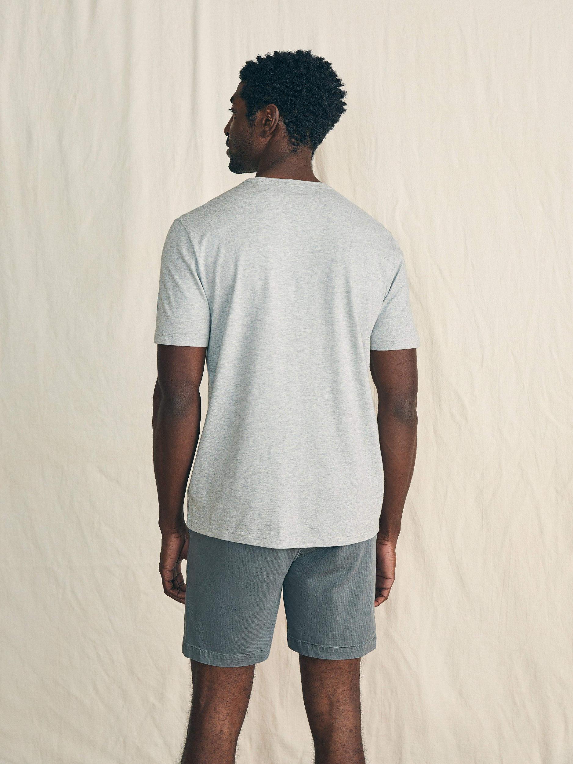 Short-Sleeve Surfrider Sunwashed Tee - Heather Grey Male Product Image