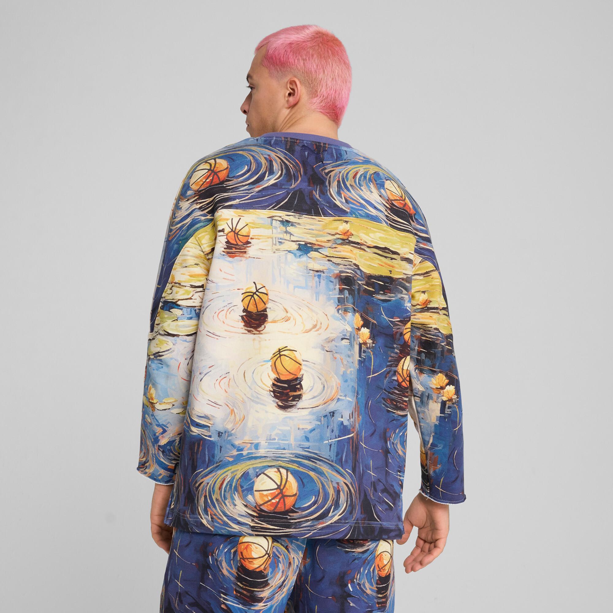 PUMA Dylan Exhibit Hockey-Inspired Men's Basketball Sweater Product Image