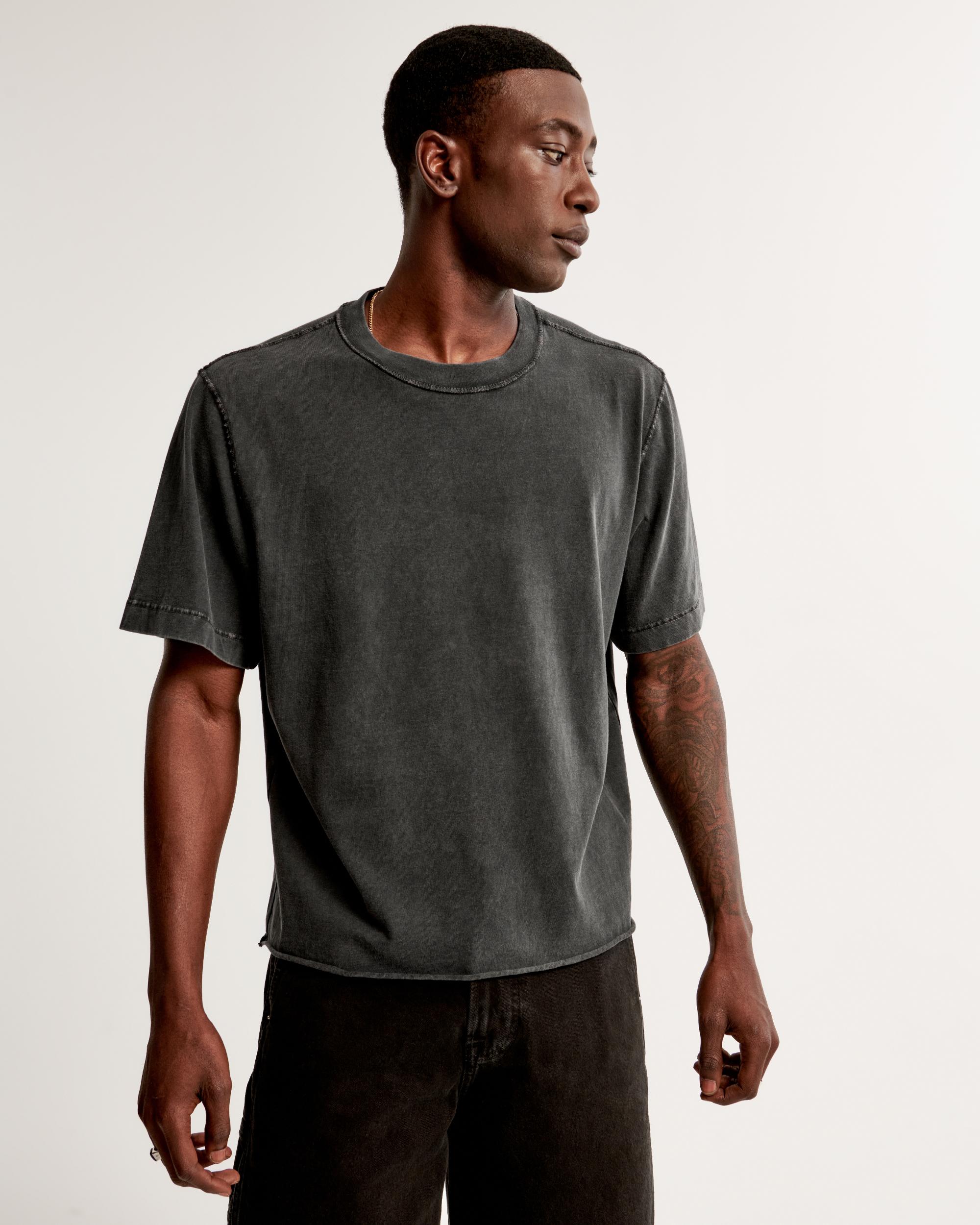 Vintage-Inspired Cropped Tee Product Image