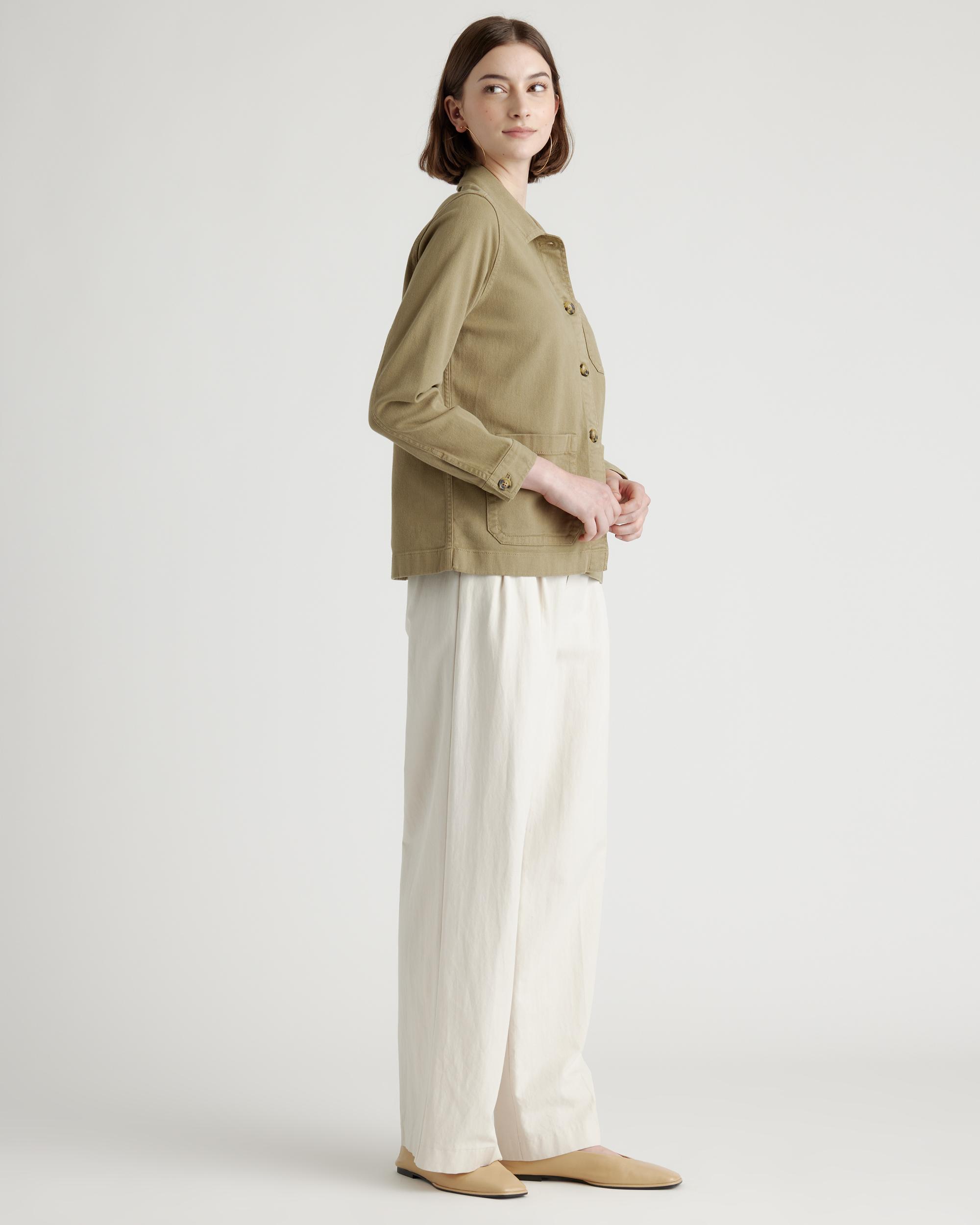 Quince | Women's Organic Comfort Stretch Chore Jacket Organic Cotton Product Image