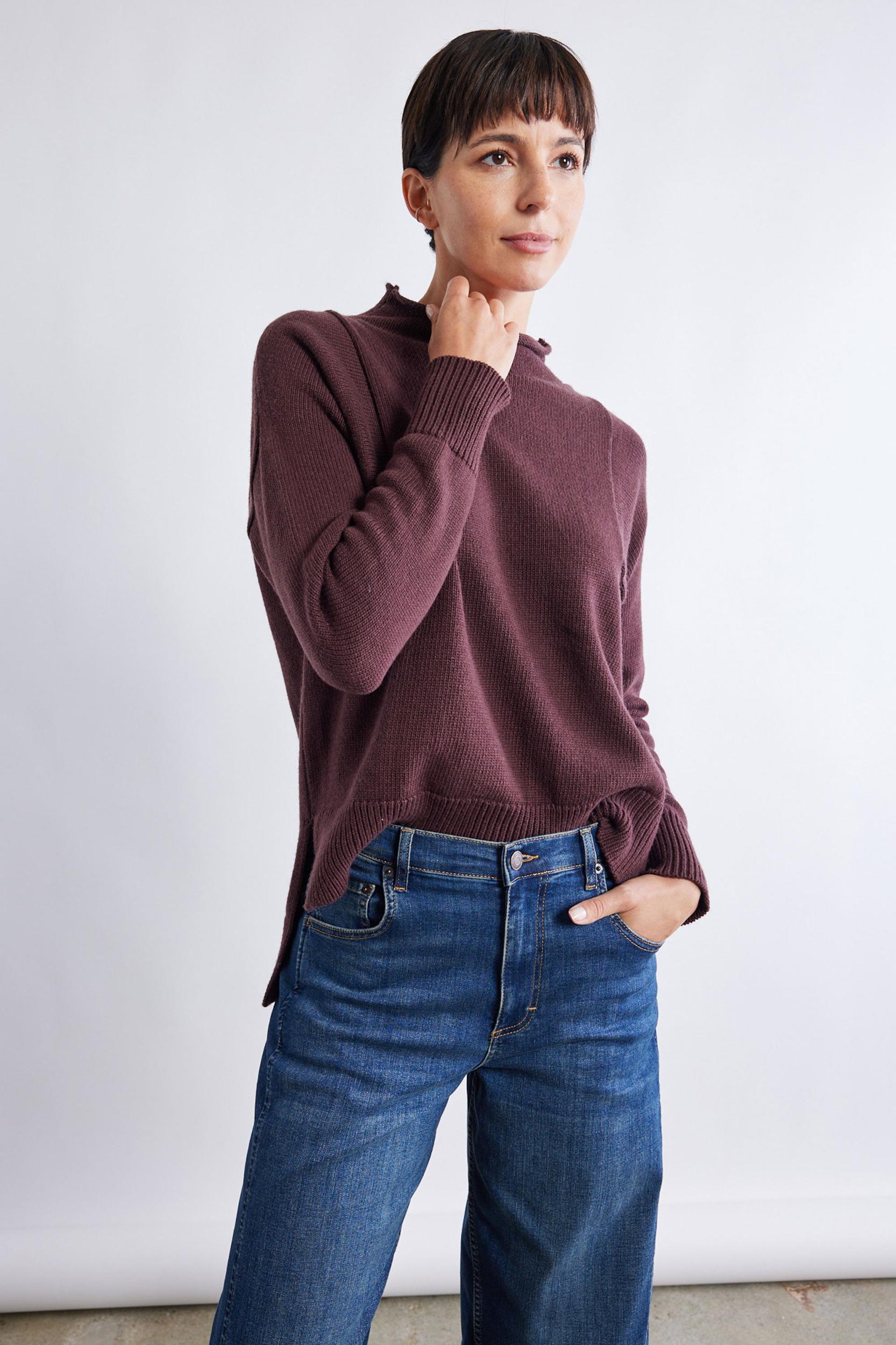 Out of the Box Mock Neck Sweater Product Image