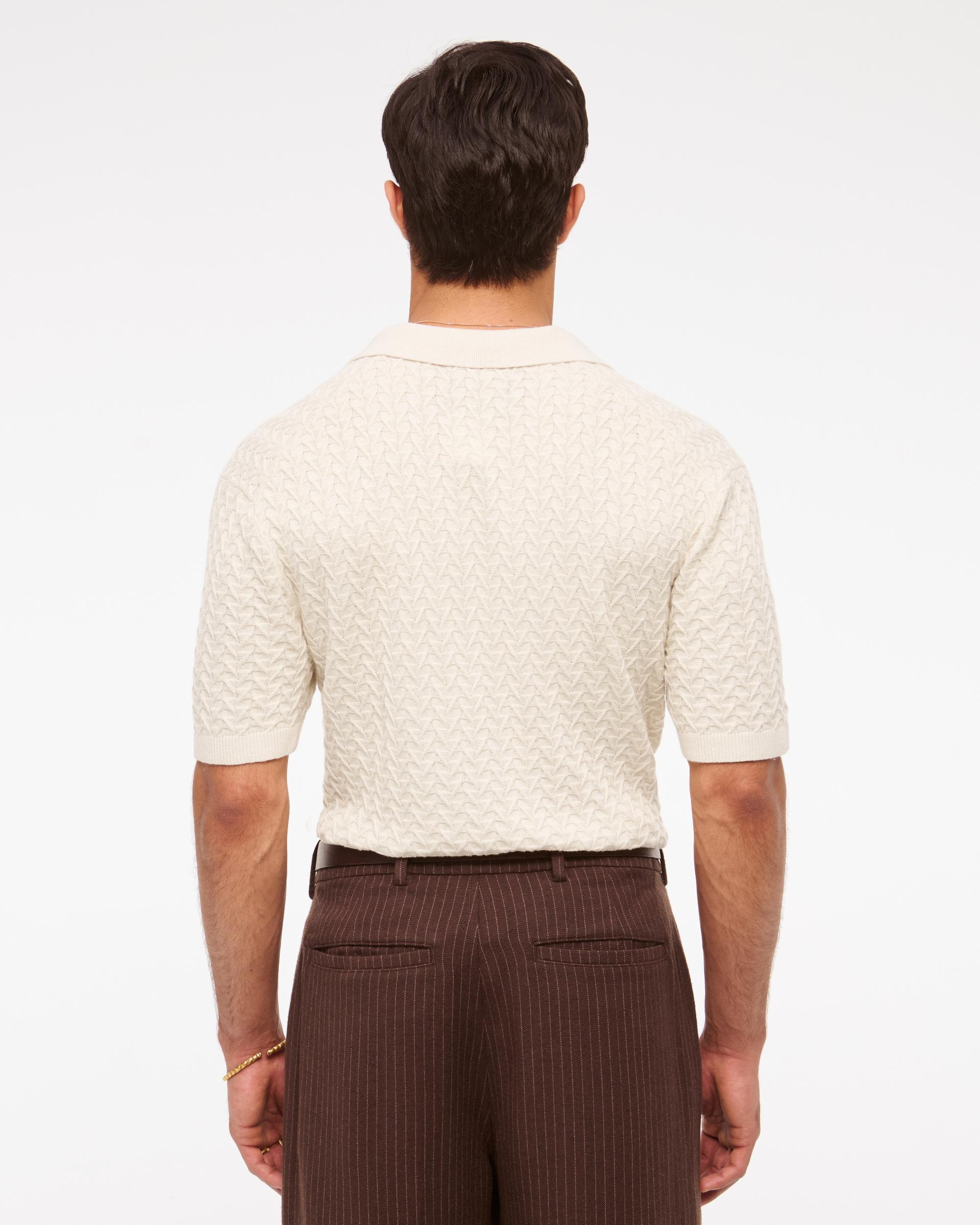 Vintage-wash cotton pocket T-shirt Product Image