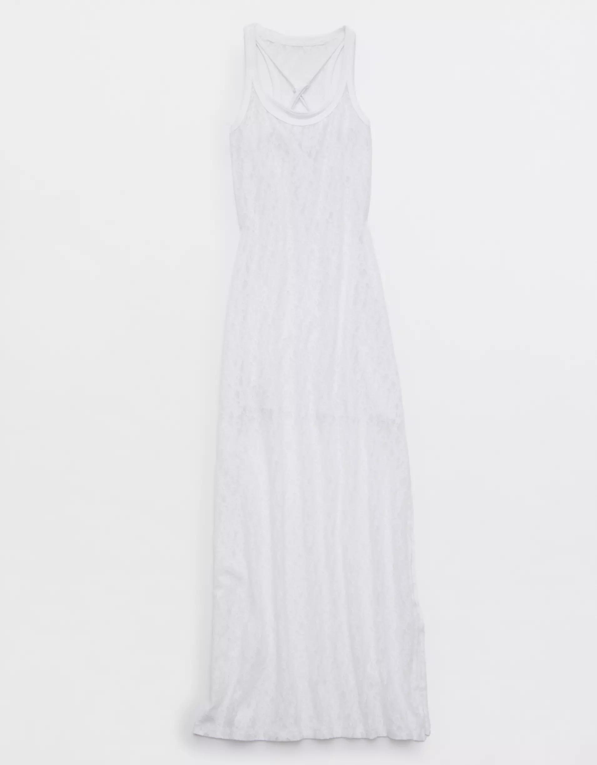 Aerie Vintage Lace Maxi Dress Product Image