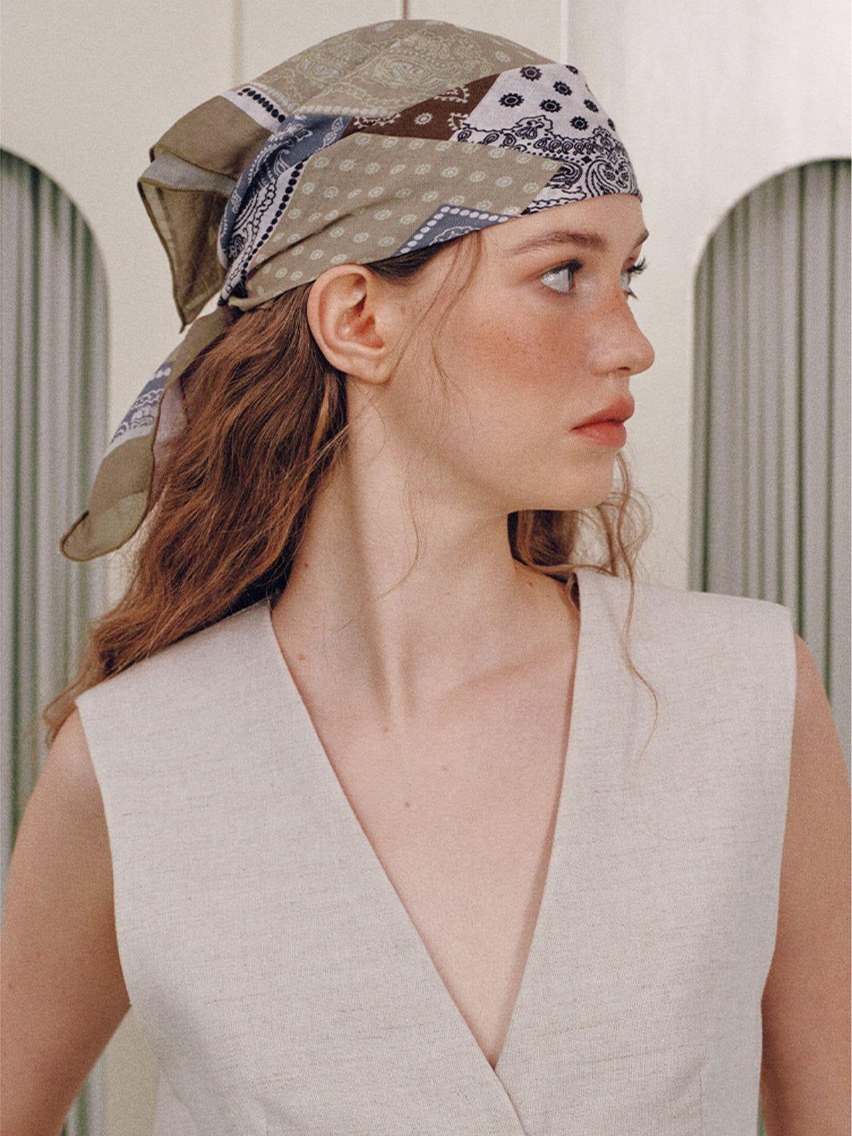 Bandana Graphic Square Scarf Product Image