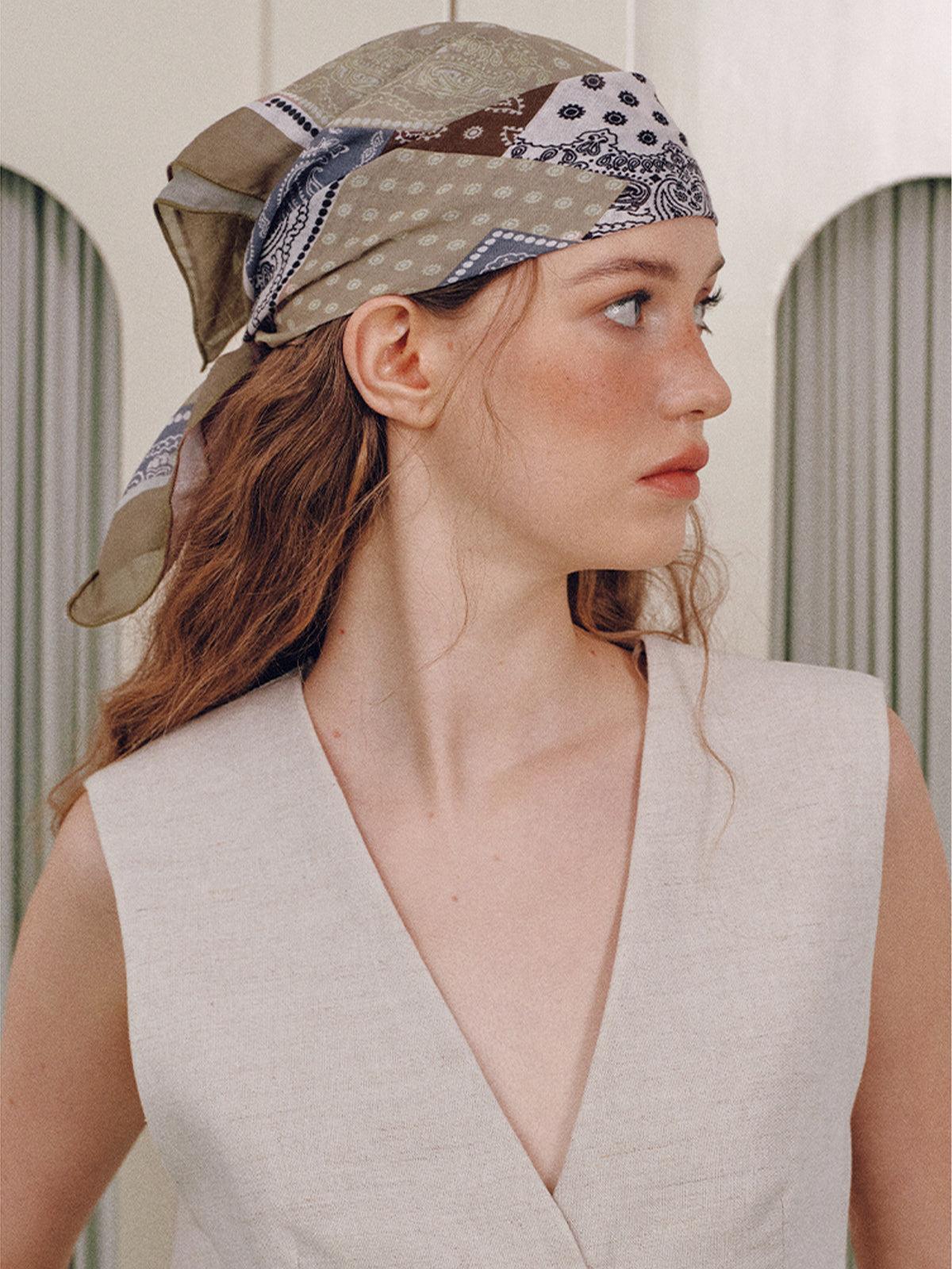 Bandana Graphic Square Scarf Product Image