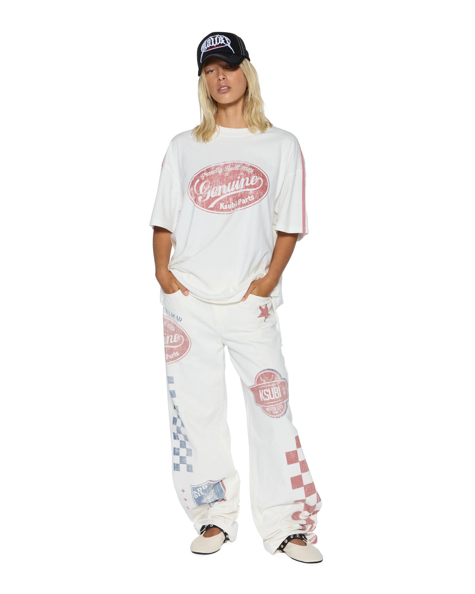 GENUINE BOYFRIEND SS TEE VINTAGE WHITE Female Product Image