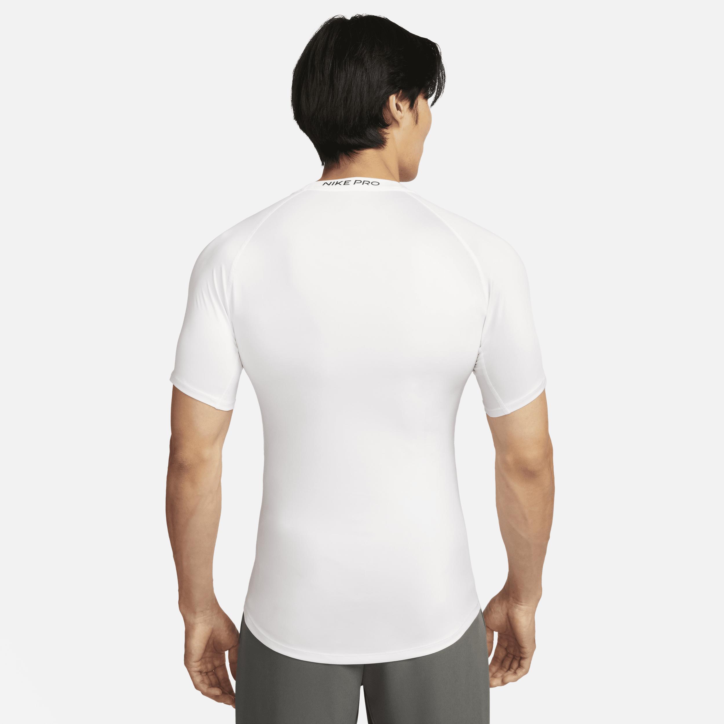 Mens Nike Pro Dri-FIT Tight Short-Sleeve Fitness Top | FB7932-100 Product Image