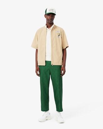 Relaxed Fit Mini-Piqué Golf Polo Shirt Product Image