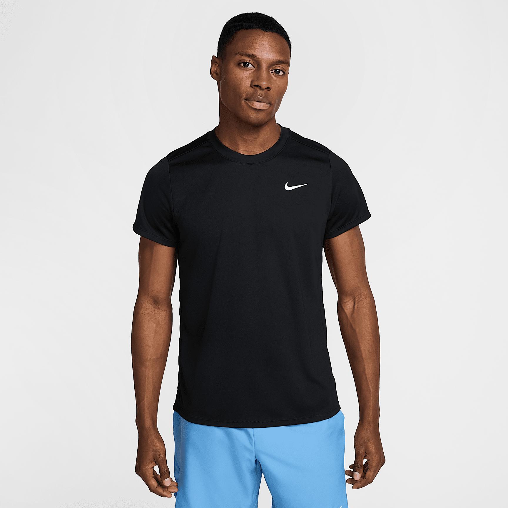 Nike Mens Court Victory Dri-FIT Tennis Top | FZ6921-010 Product Image