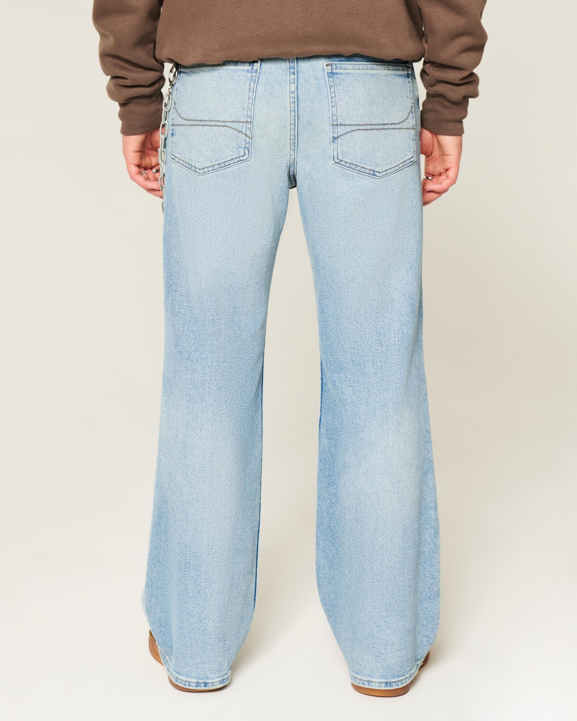 Light Wash Relaxed Boot Jeans Product Image