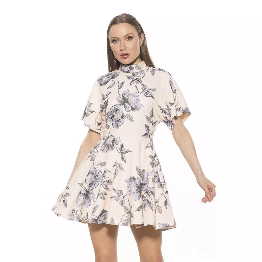 Women's ALEXIA ADMOR Dolman Fit & Flare Mini Dress,  Product Image