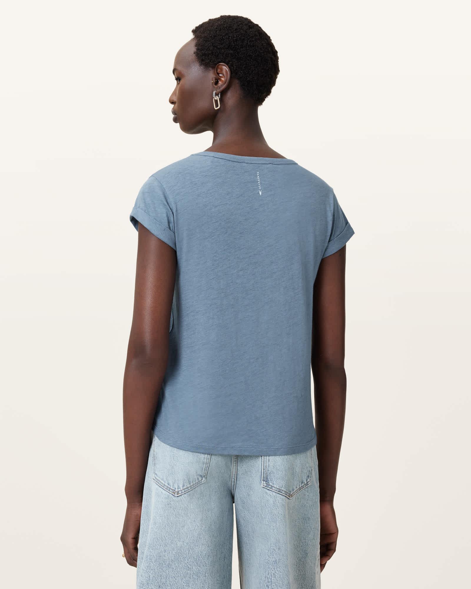Anna V-Neck Short Sleeve T-Shirt Product Image