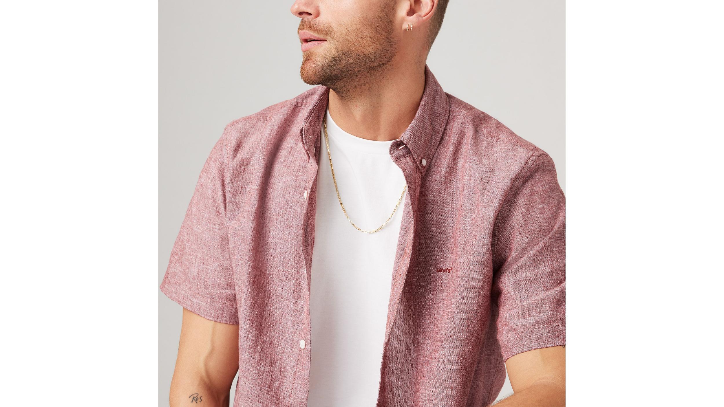 Short Sleeve Authentic Button-Down Shirt Product Image