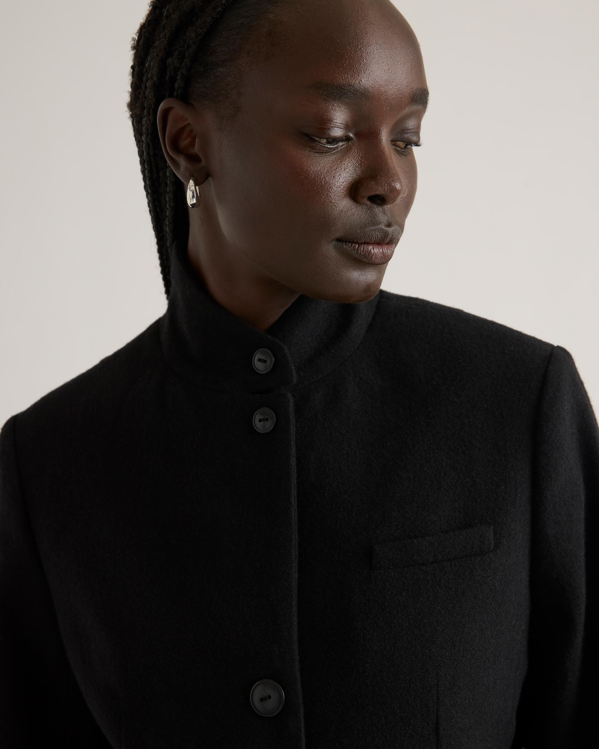 Quince | Women's Italian Wool Stand Collar Blazer Product Image